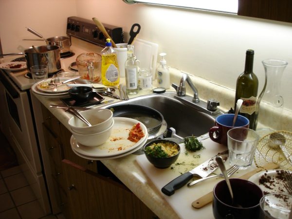 Беспорядок на кухне